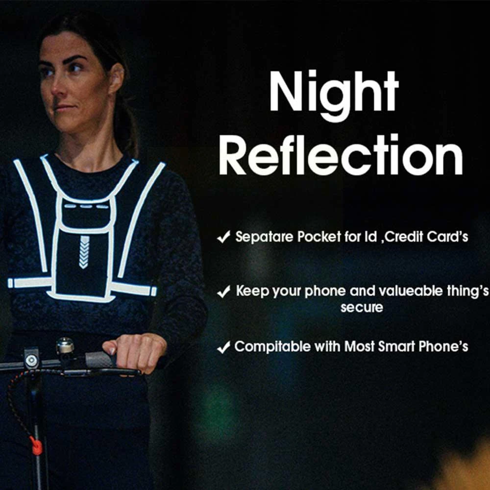 Wadah ponsel untuk pria wanita - Reflective Jacket Running ulasan dan harga
