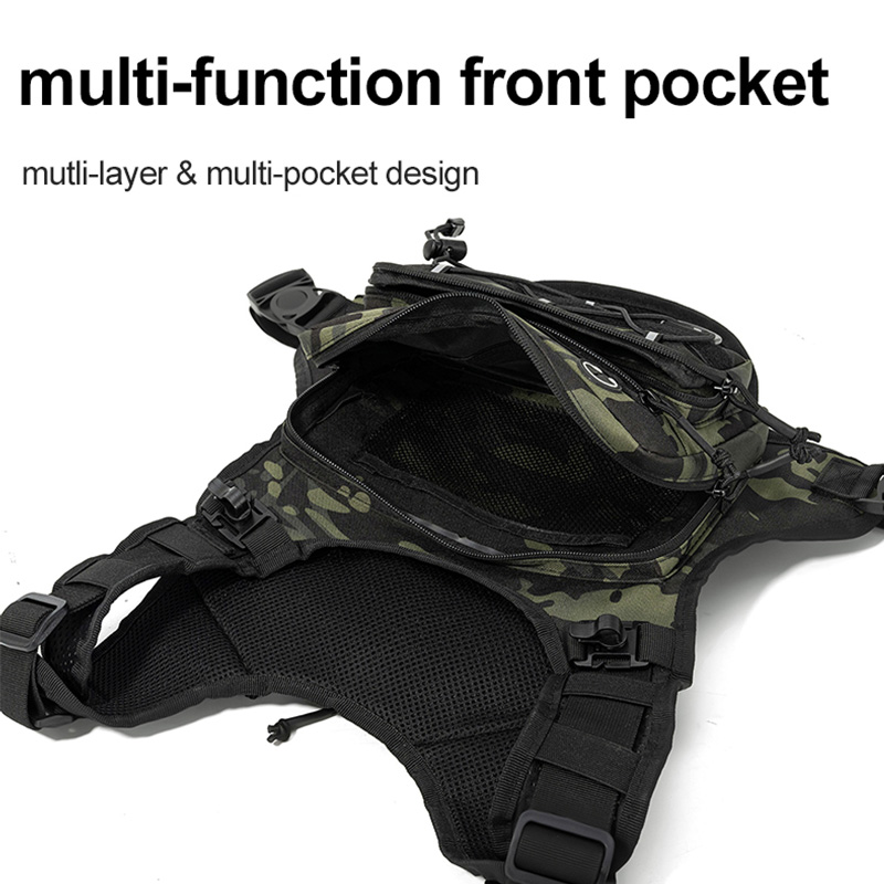 Tas Taktis Rompi Dada Depan un - Reflective Jacket Running ulasan dan harga