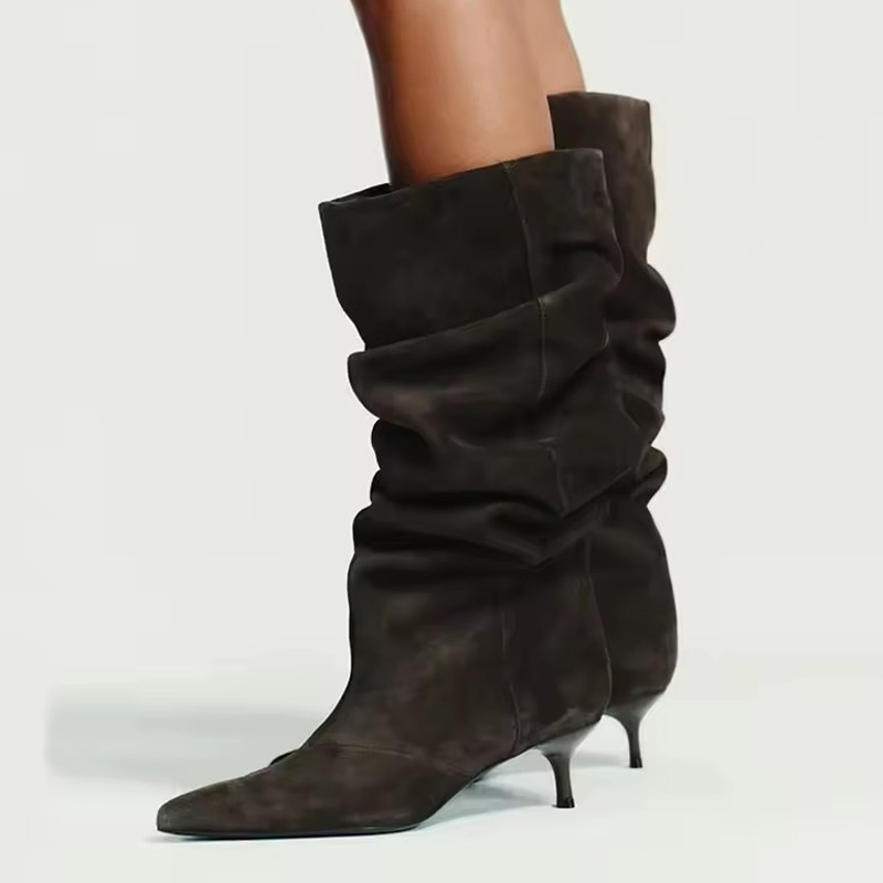 Sepatu Bot Tinggi Selutut Wani - Street Fashion Runway ulasan dan harga